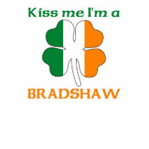 Personalized Irish Kiss Me I'm Bradshaw t-shirts