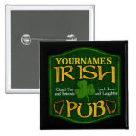 Personalized Irish Pub Sign Pin