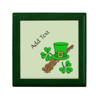Personalized Irish Trinket / Gift Box