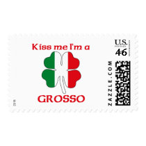 Personalized Italian Kiss Me I'm Grosso postage