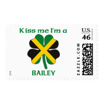 Personalized Jamaican Kiss Me I'm Bailey Postage