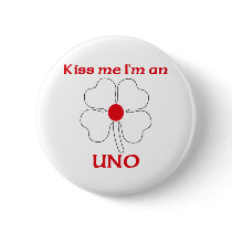 Personalized Japanese Kiss Me I'm Uno buttons by KissMeTshirts Personalized Japanese Kiss Me I'm Uno buttons