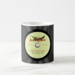 Personalized Jazz Vinyl Record Coffee Mug