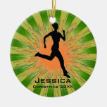 Personalized Jogger Runner Ornament