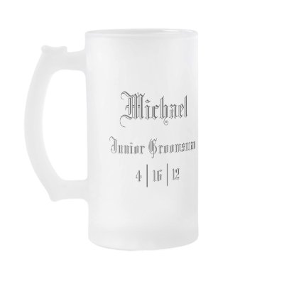 Personalized Junior Groomsman Mug