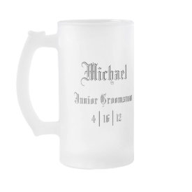 Personalized Junior Groomsman Mug mug