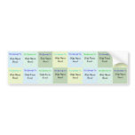Personalized Kids Name Labels; Waterproof Stickers Bumper Sticker