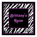 zebra, black, white, purple, stripes, print,