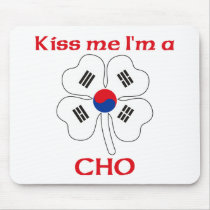 Personalized Korean Kiss Me I'm Cho mousepads by KissMeTshirts Personalized Korean Kiss Me I'm Cho mousepads