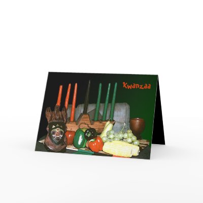 Personalized Kwanzaa Cards by cutencomfy