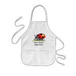 Personalized Ladybug Kids Apron