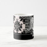 Personalized Large Damask Photo Mug mugs