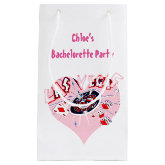 Personalized Las Vegas Bachelorette Small Gift Bag