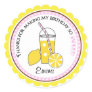 Personalized Lemonade Stickers