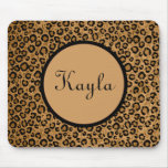 Personalized Leopard Mousepad mousepads