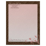 Personalized Letterhead, Feminine