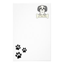 Personalized Lhasa Apso stationery