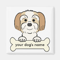 Personalized Lhasa Apso magnets