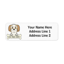 Personalized Lhasa Apso labels