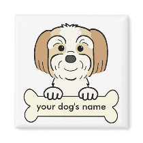 Personalized Lhasa Apso magnets