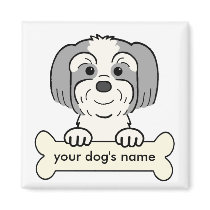 Personalized Lhasa Apso magnets