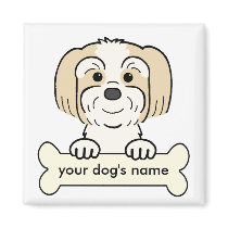 Personalized Lhasa Apso magnets