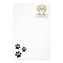 Personalized Lhasa Apso stationery
