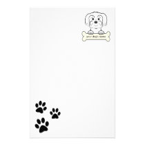 Personalized Lhasa Apso stationery