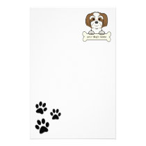 Personalized Lhasa Apso stationery
