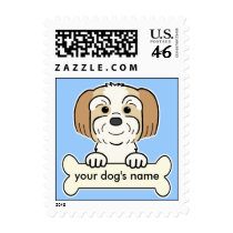 Personalized Lhasa Apso Stamp