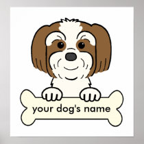 Personalized Lhasa Apso posters