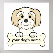 Personalized Lhasa Apso posters