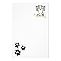 Personalized Lhasa Apso stationery