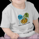 Personalized Lion 1st Birthday T-shirt