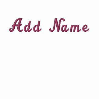 Personalized Maid of Honor Embroidery Hoodie 