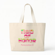Personalized Maid of Honor Tote Bag bags