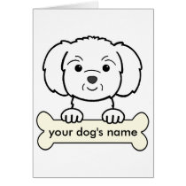 Personalized Maltese cards