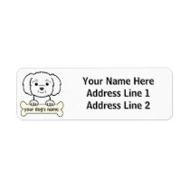 Personalized Maltese labels