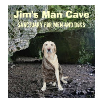 Personalized Man Cave Art posters