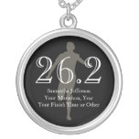 Personalized Marathon Runner 26.2 Keepsake Medal Personalized Necklace