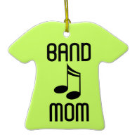 Personalized Marching Band Mom Music Gift Christmas Ornament