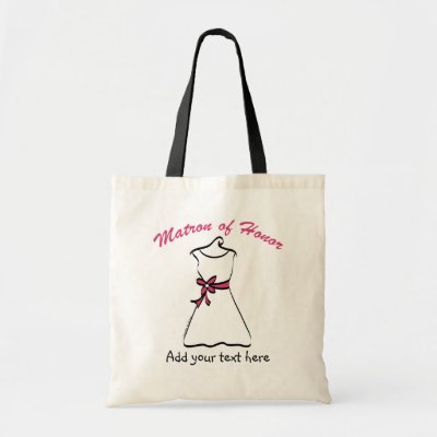 Personalized Matron of Honor Gifts Bags