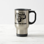 Personalized mechanic travel mug mugs