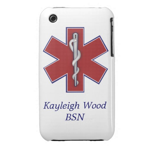 Personalized Medical Case-Mate Case iPhone 3 Case-Mate Cases