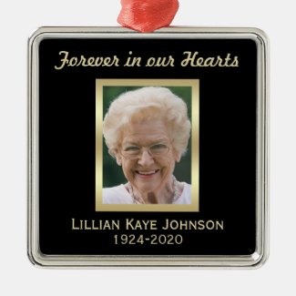 Personalized Memorial Christmas Ornaments