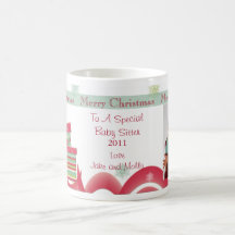 Personalized Merry Christmas Babysitter Photo Mug
