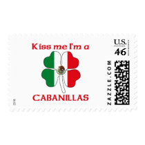 Personalized Mexican Kiss Me I'm Cabanillas postage
