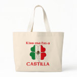 Personalized Mexican Kiss Me I'm Castilla bags