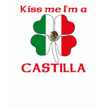 Personalized Mexican Kiss Me I'm Castilla t-shirts