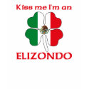 Personalized Mexican Kiss Me I'm Elizondo t-shirts